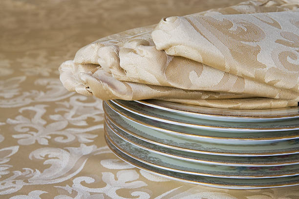 istock Dessert Plates and Napkins 117333626