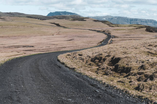 istock Gravel road in Iceland 1173340702