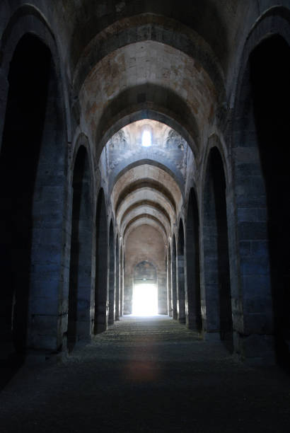 istock main nave of romanesque church 1173343791