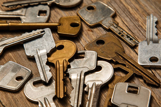 異なるキー - locksmith house rental key real estate ストックフォトと画像