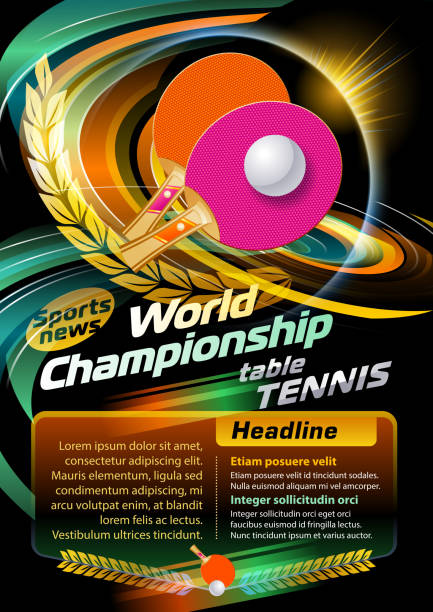 940+ Ping Pong Poster Stock Illustrations, Royalty-Free Vector