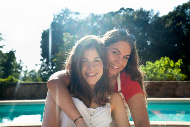istock Young women together on vacation 1173351358