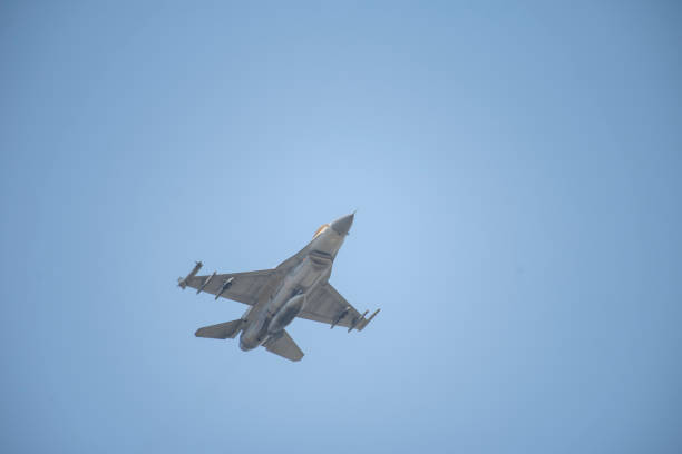 istock The fighter plane is running up. 1173351696