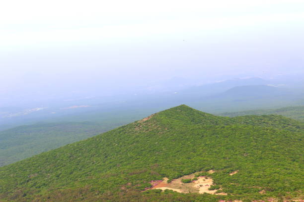 This is the view of Mt. Halla in Jeju.
