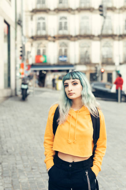 istock Young Girl Exploring the City 1173355671