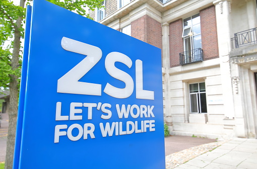 London England - June 3, 2019: ZSL Zoological Society of London office London UK