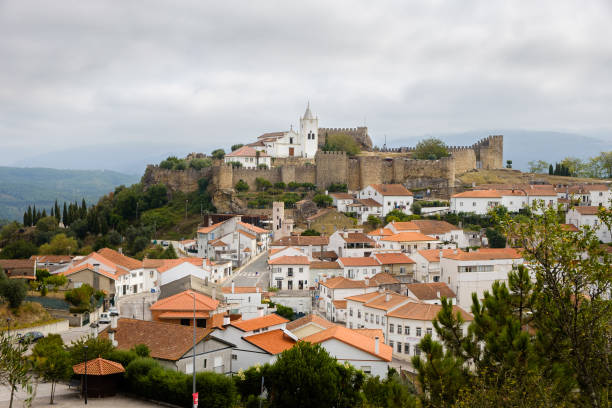 Castelo de São Jorge Overlooking City Center In Lisbon, Portugal