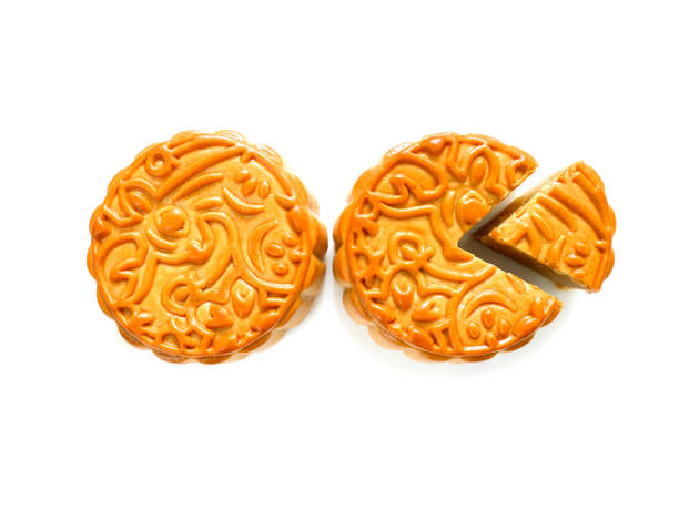 istock Mooncakes with durian filling 1173358357
