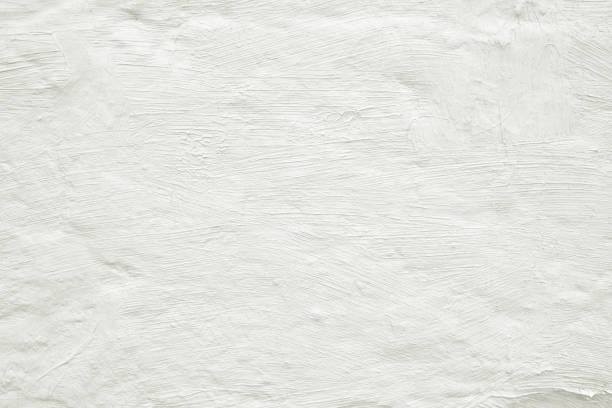 Close-up white painted grunge old wall texture background