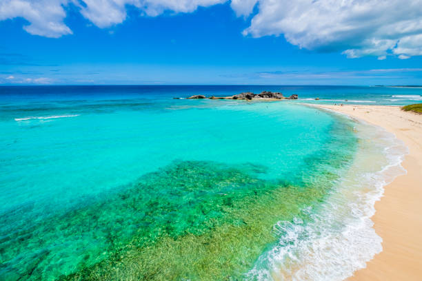 istock Turks and Caicos, Middle Caicos - Mudjin Harbor Beach 1173362279