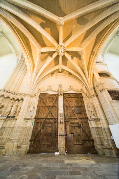 istock Nantes Cathedral Saint-Pierre and Saint-Paul Interior Columns, Statues and Medieval Gate 1173363716