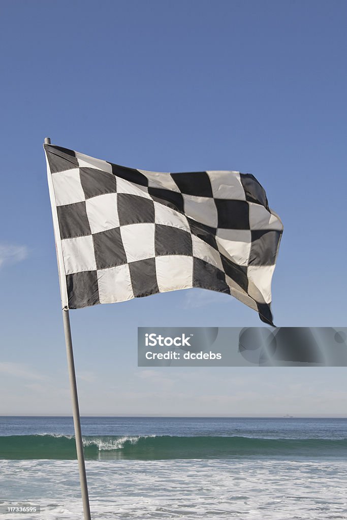 Flag  Checkered Flag Stock Photo