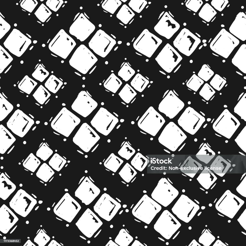 Triangular Prism Seamless Pattern On White Triangle Geometric Pattern ...