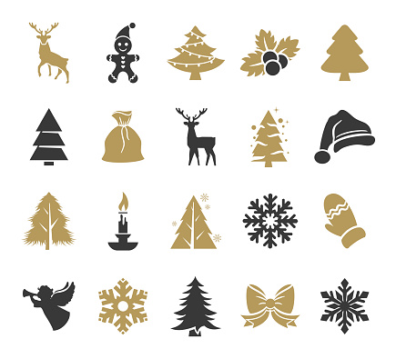 Vector illustration of the holiday icons set