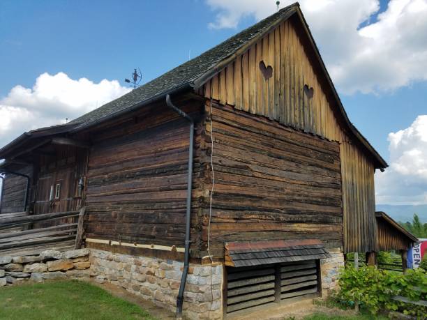 istock large old wooden barn with two hearts 1173371928