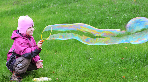 Giant Bubble stock photo