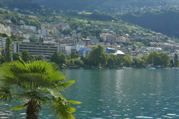 istock Montreux on lake Geneva 1173376950