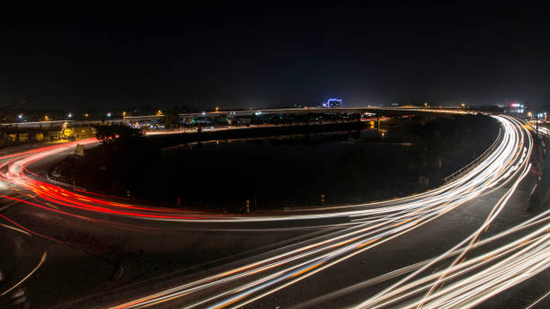 istock Long exposure traffic in dhaka 1173377244