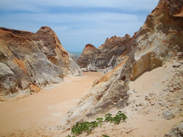 istock Cliffs in Beberibe, Ceara, Brazil, close to Morro Branco beach. 1173389590