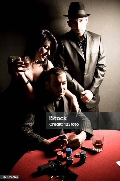 Photo libre de droit de Gangsters banque d'images et plus d'images libres de droit de Crime organisé - Crime organisé, Mafia, Poker