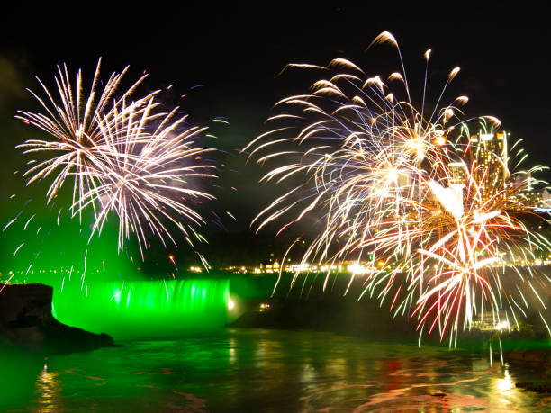 Fireworks Over Niagara Falls