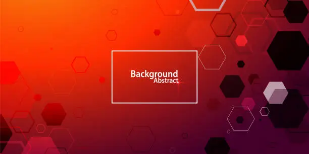 Vector illustration of Abstract Red background