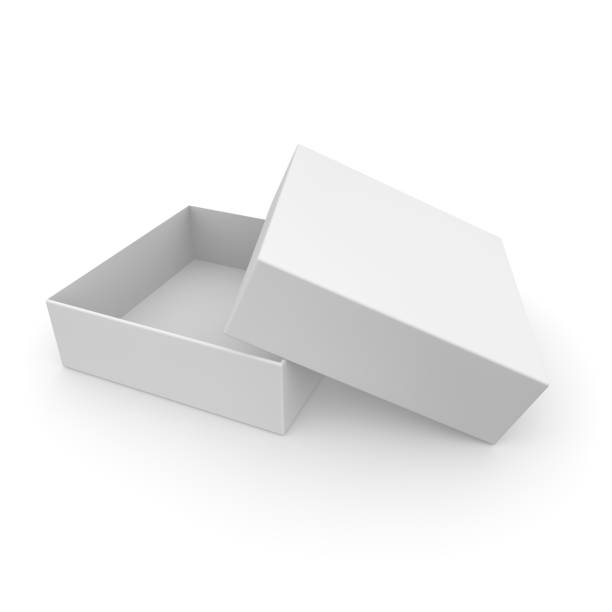 istock White empty box for products and goods on white isolated background 1173410605