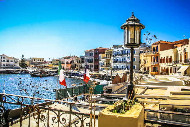 istock Chania old Venetian port 1173423489