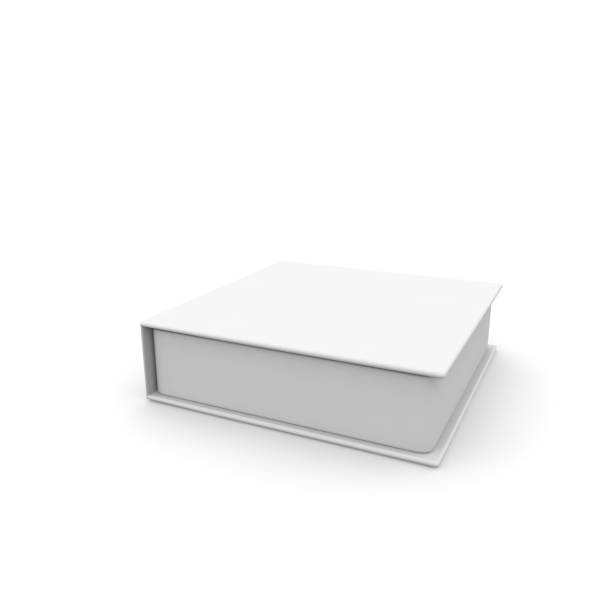 istock Empty white box for gifts and other goods. Isolated white background. High resolution 1173425912