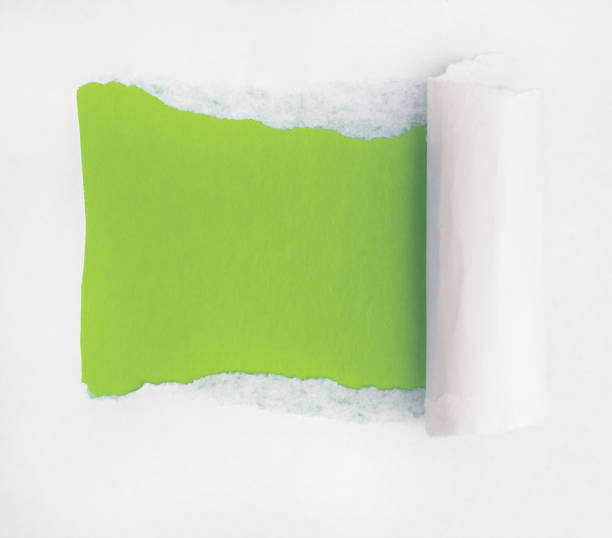 istock The torn paper with an opening for a text or image insert 1173427325