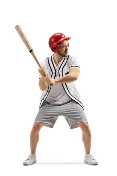 istock Man waiting a ball with a baseball bat 1173429595