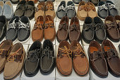 men's leather and suede boat shoes for sale