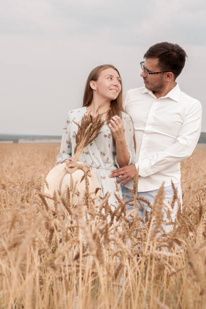 istock Love Story in a Wheat Field 1173432041