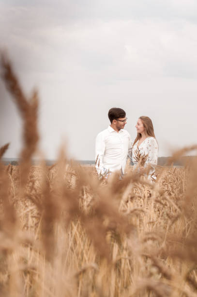 istock Love Story in a Wheat Field 1173432810