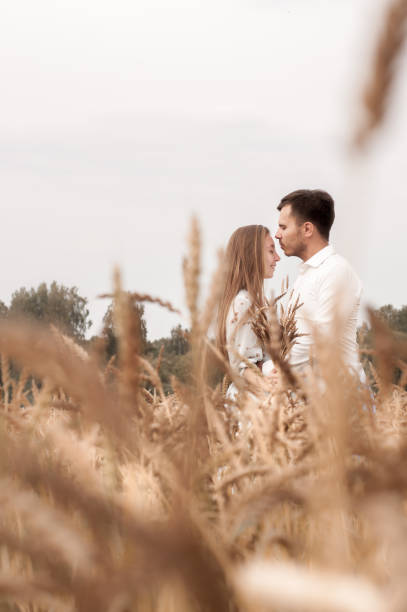 istock Love Story in a Wheat Field 1173432812