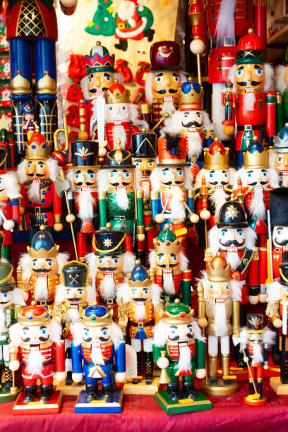 istock Christmas market kiosk details 1173435381