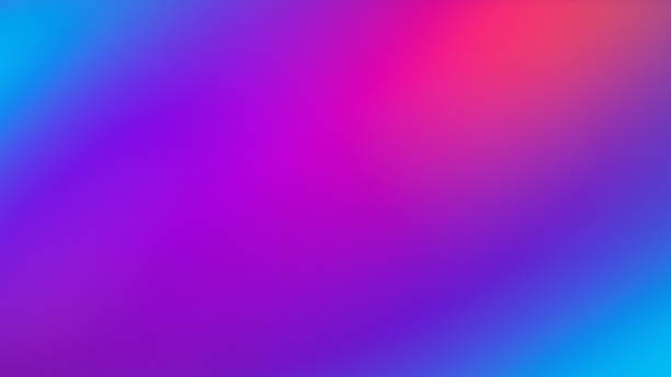 Ultra Violet Colorful Gradient Blurred Motion Abstract Technology Background Ultra Violet Colorful Gradient Blurred Motion Abstract Technology Background, Horizontal, Widescreen orange teal gradient stock pictures, royalty-free photos & images