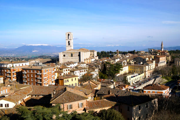 istock panorama of Assisi with Monti Sibillini 1173449098