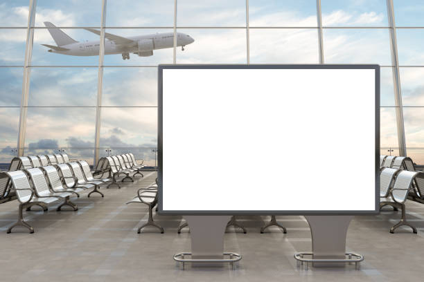 Airport departure lounge