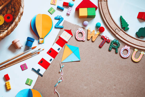 istock Background for preschool or kindergarten or art classes. 1173451788