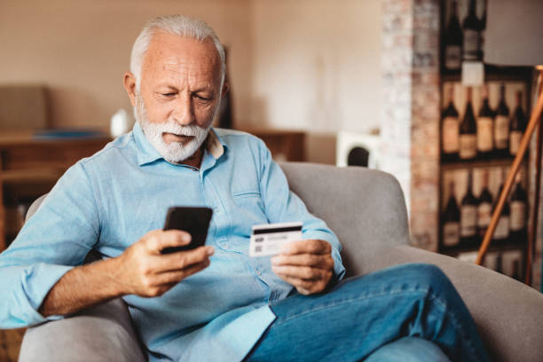 istock Senior man and his smartphone 1173452635