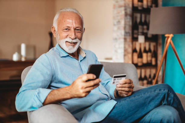 istock Senior man and his smartphone 1173452660