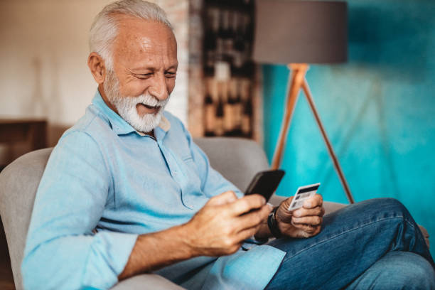 istock Senior man and his smartphone 1173452680
