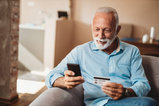 istock Senior man and his smartphone 1173452803