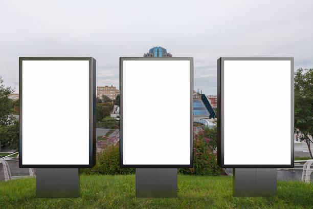 istock Blank street billboard poster 1173459520