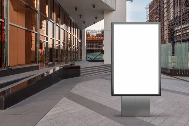 istock Blank street billboard poster 1173459587