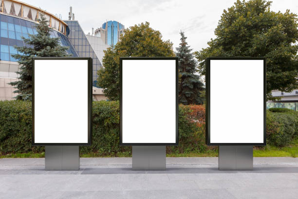 istock Blank street billboard poster 1173460878