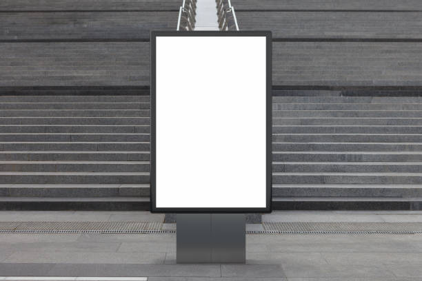 istock Blank street billboard poster 1173460907