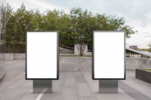 istock Blank street billboard poster 1173461018