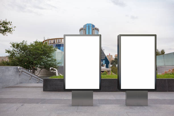 istock Blank street billboard poster 1173461056